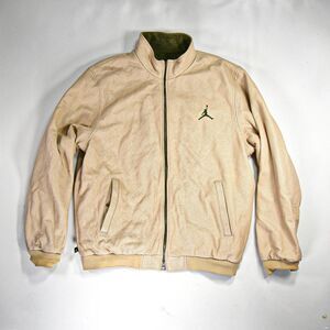 Vintage Jordan Reversible Leather Suede Jacket - XL